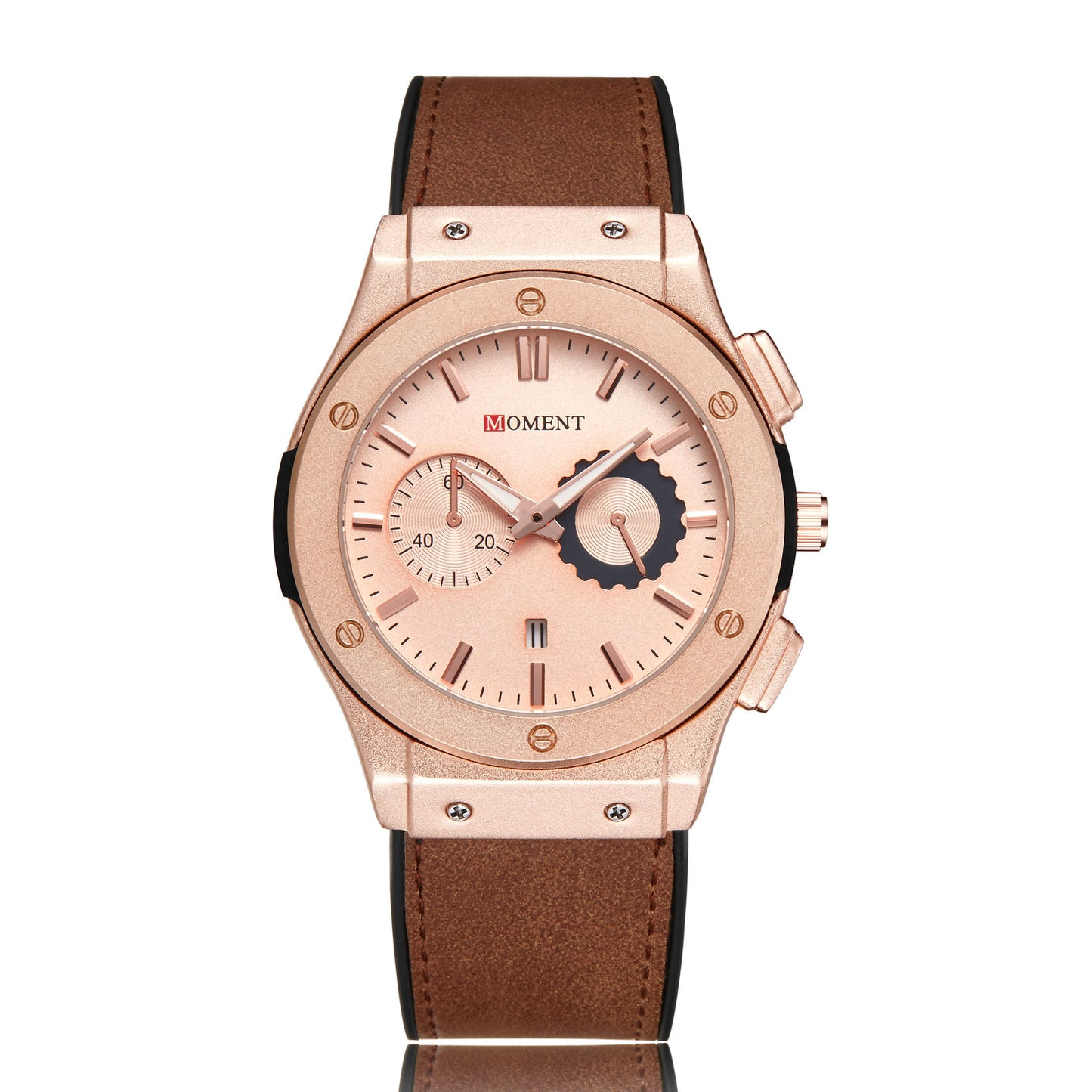 MOMENT's LEISURELY CASAUL QUARTZ TIMEPIECE