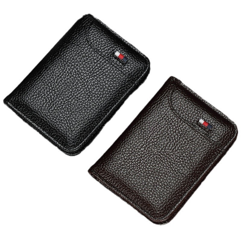 MENS BUSINESS LEATHER CARD HOLDER