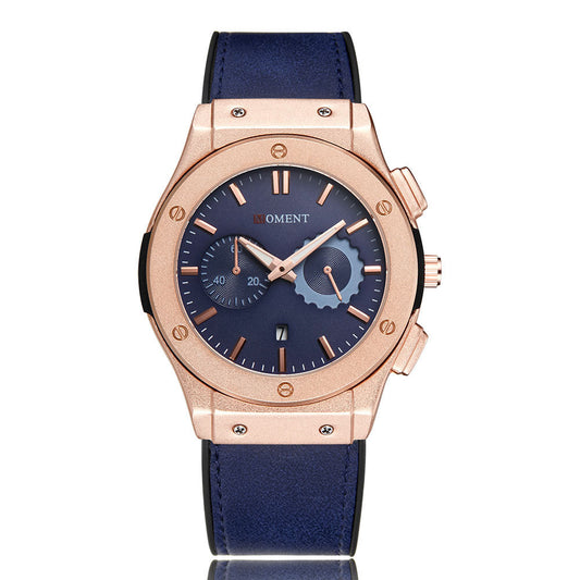 MOMENT's LEISURELY CASAUL QUARTZ TIMEPIECE