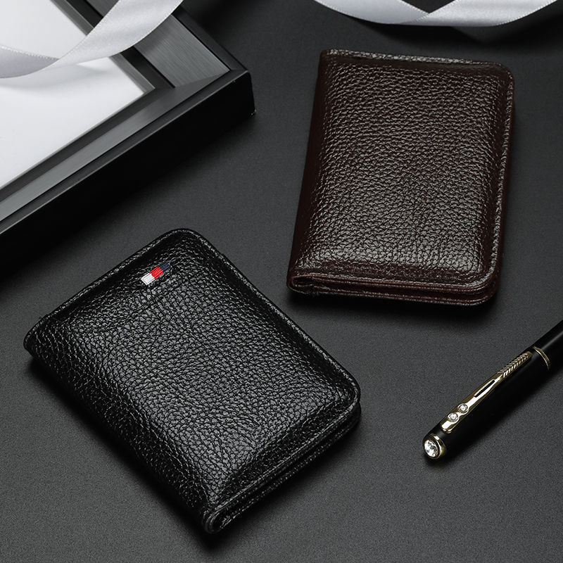 MENS BUSINESS LEATHER CARD HOLDER